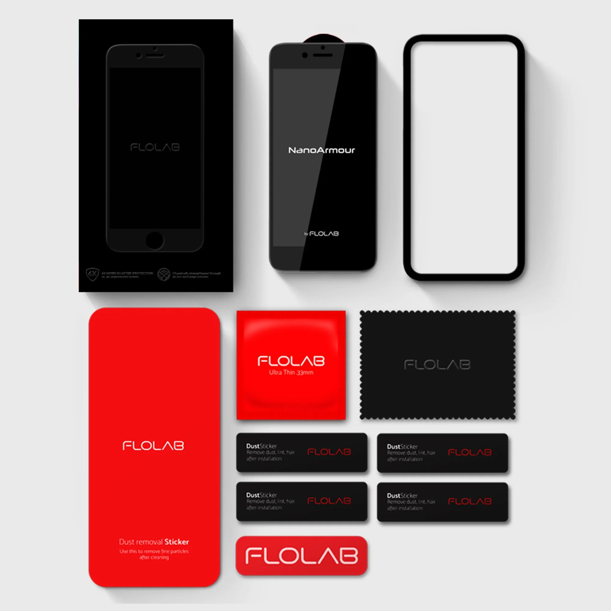 NanoArmour for iPhone 8 / 7 Privacy Screen Protector - Image 7