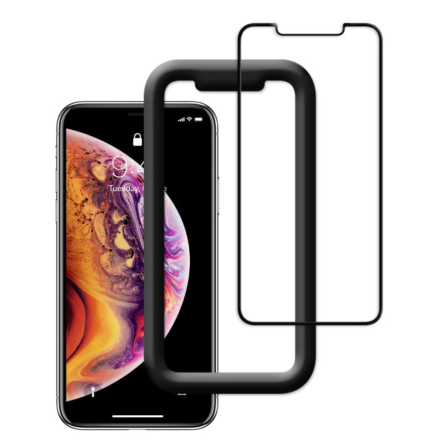 NanoArmour for iPhone XS Max Tempered Glass Screen Protectors - Image 6