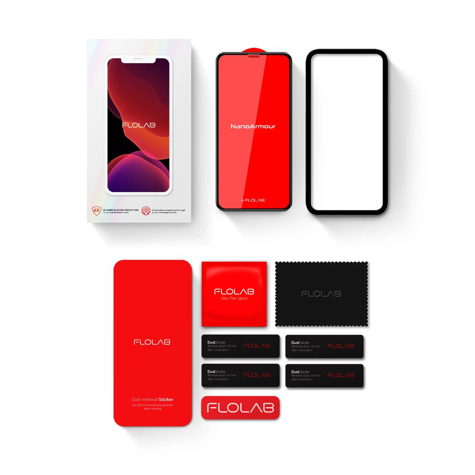 NanoArmour 3D Screen Protector for iPhone X / XS Edge-to-Edge - Image 5